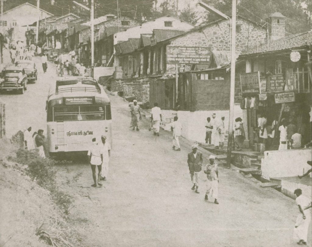 Kodai bazaaar (Photo courtesy KIS archives)