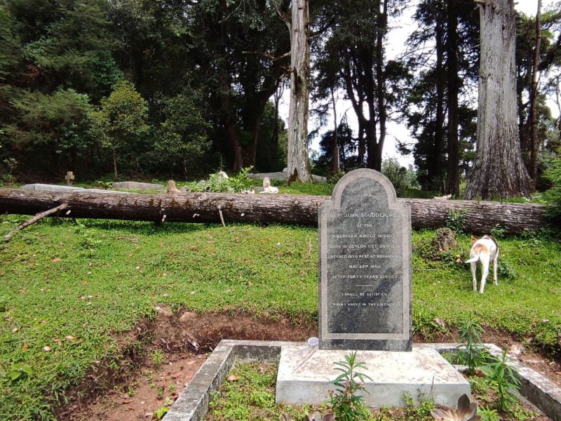 John Scudder II’s grave